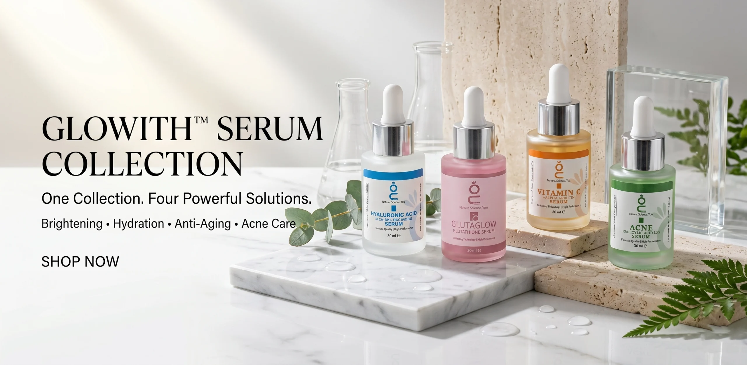 Glowith Serums Collection