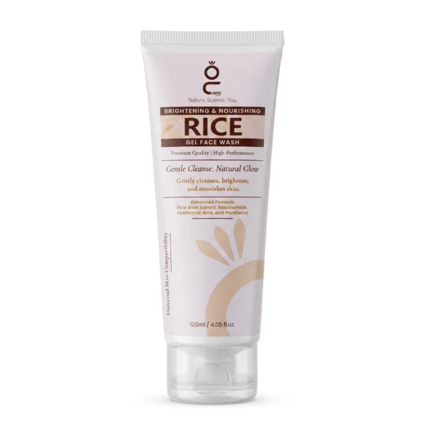 Glowith Rice Gel Face wash Brightening Nourishing 120ml